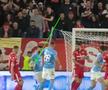 Penalty anulat în Dinamo - FC Voluntari  / FOTO: Capturi TV @Prima Sport 1