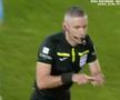 Penalty anulat în Dinamo - FC Voluntari  / FOTO: Capturi TV @Prima Sport 1