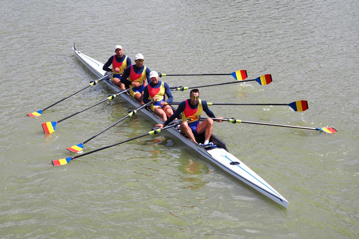 Procentaj de sută la sută pentru delegația României la Campionatele Europene de canotaj de la Szeged