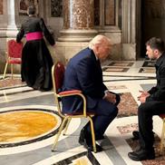 Întâlnirea Trump - Zelenski de la Vatican / Sursă foto: Facebook