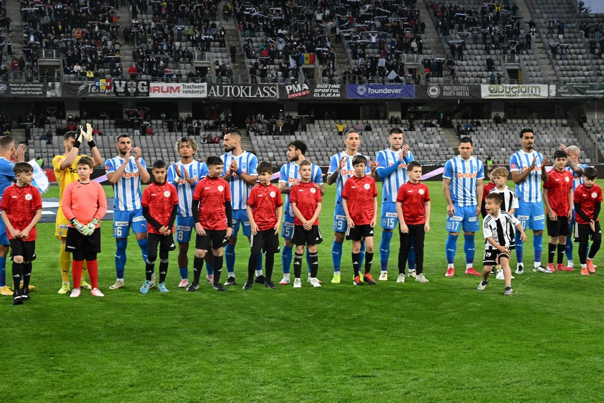 U Cluj - Universitatea Craiova // foto: Facebook UCV