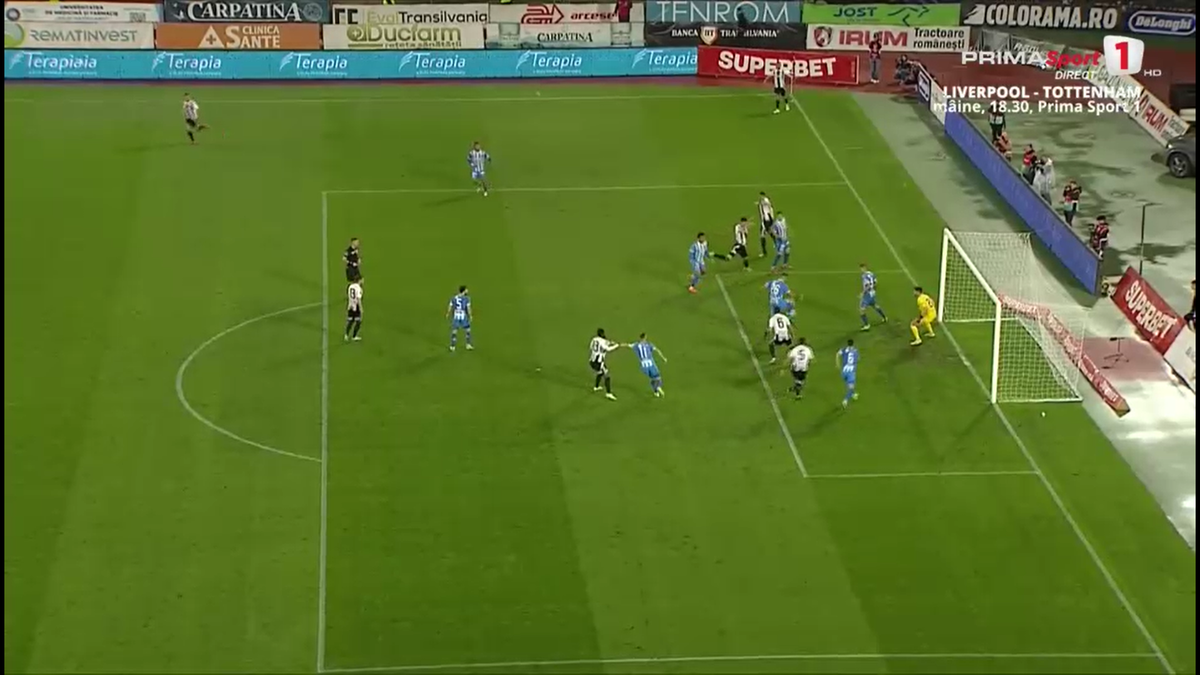 U Cluj - Craiova 2-1. Ce coșmar! Gjoko Zajkov, un nou autogol uluitor în acest play-off