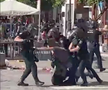 Suporterii Barcelonei s-au încăierat cu jandarmii, înaintea finalei Cupei Regelui