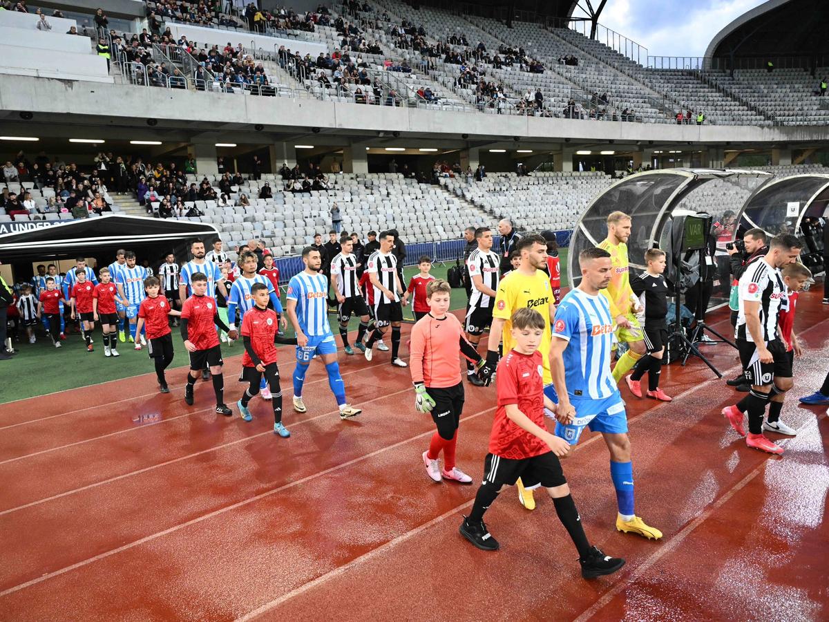 U Cluj - Universitatea Craiova // foto: Facebook UCV
