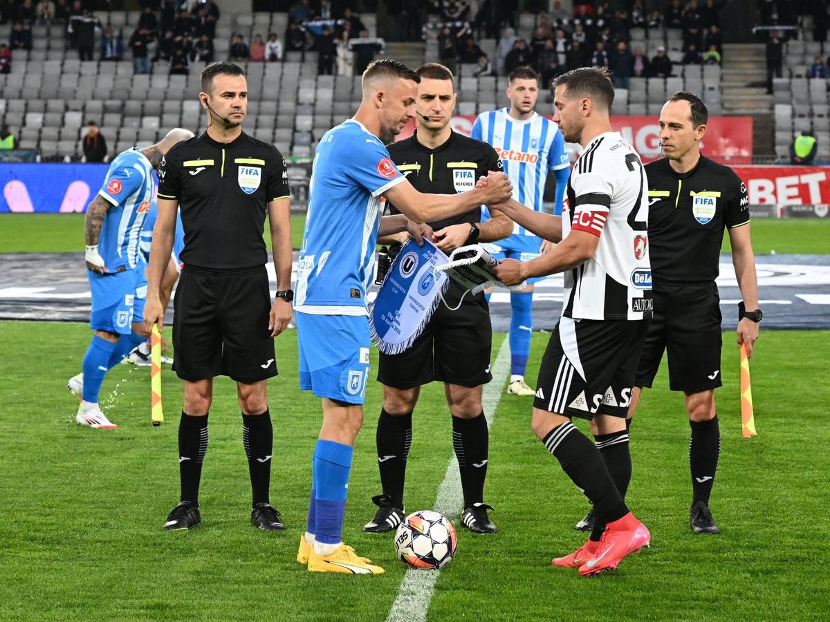 U Cluj - Universitatea Craiova // foto: Facebook UCV