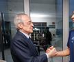 Florentino Perez este la Sevilla alături de jucătorii de la Real Madrid