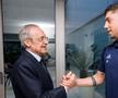 Florentino Perez este la Sevilla alături de jucătorii de la Real Madrid