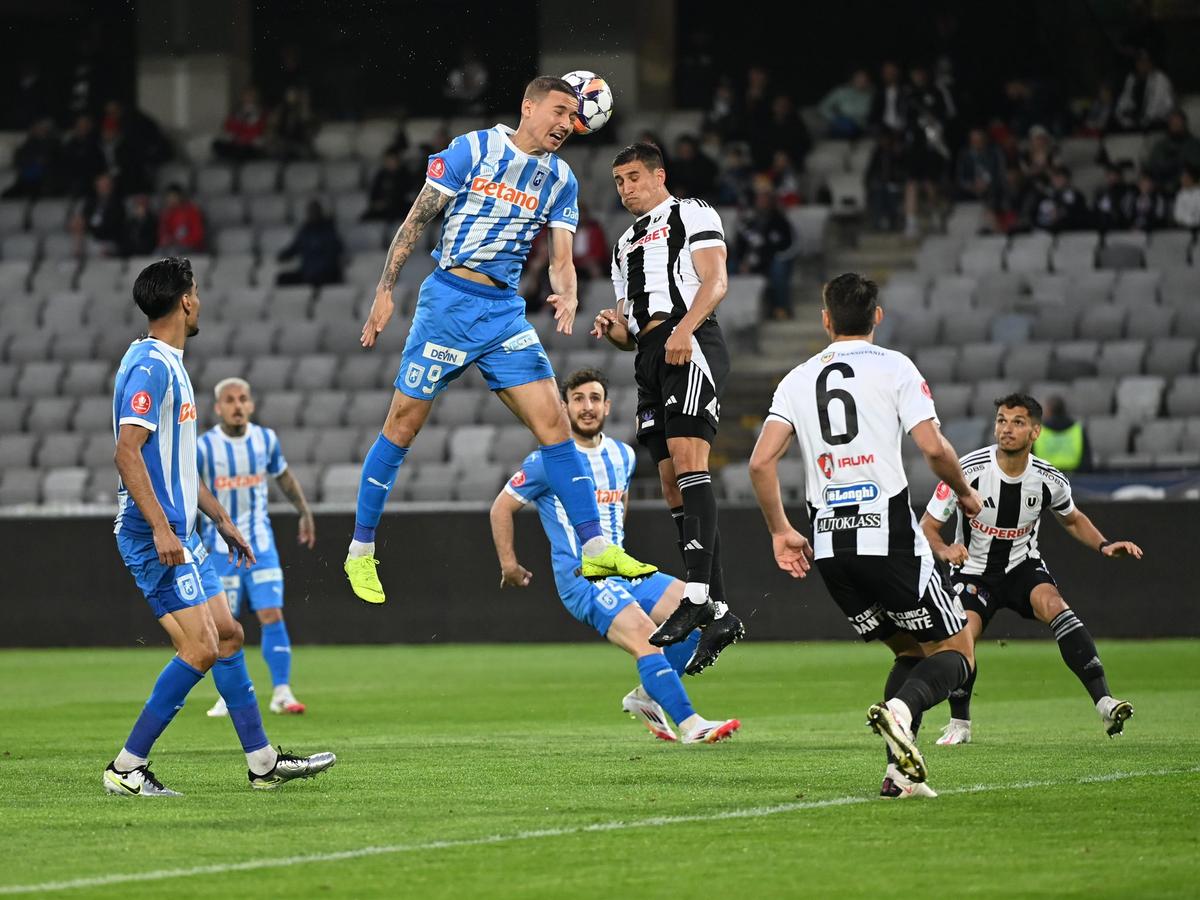 U Cluj - Universitatea Craiova // foto: Facebook UCV