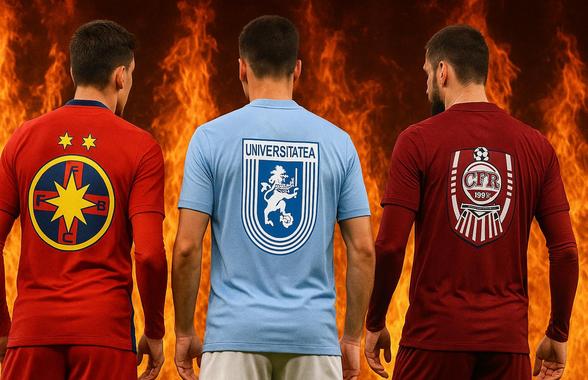 5 etape de foc în play-off-ul din Superligă » Cum arată programul pentru FCSB, Universitatea Craiova și CFR + dezavantaj major pentru clujeni