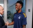 Florentino Perez este la Sevilla alături de jucătorii de la Real Madrid