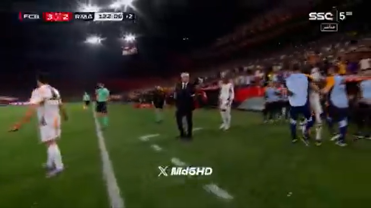 Rudiger a aruncat cu sticla după arbitru în El Clasico