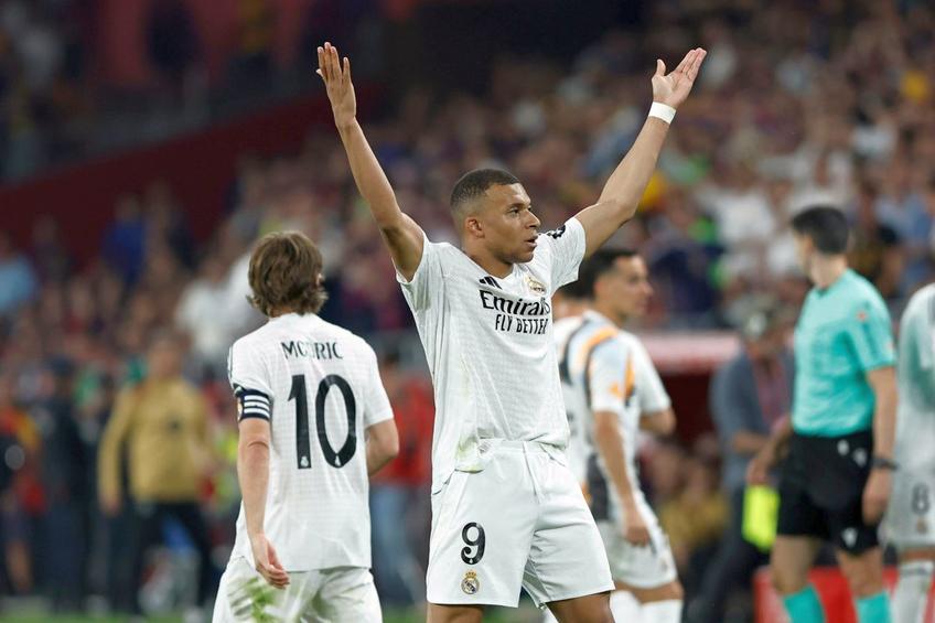 Kylian Mbappe l-a depășit pe Cristiano Ronaldo la numărul de goluri în primul sezon ca jucător la Real Madrid // foto Imago Images