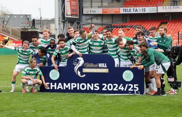 Celtic și-a asigurat titlul în Scoția » A egalat-o pe Rangers la numărul de trofee