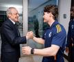Florentino Perez este la Sevilla alături de jucătorii de la Real Madrid