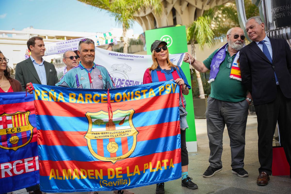 Imaginea zilei la Sevilla, înainte de Barcelona - Real Madrid » Până unde au mers fanii