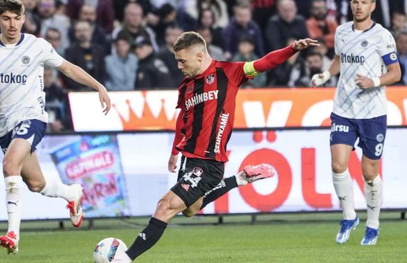 Alex Maxim a marcat cu o „bombă” în poarta lui Fenerbahce » Cât s-a terminat duelul cu Jose Mourinho