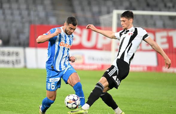 U Cluj - Universitatea Craiova 2-1 » Scapă decisiv FCSB? Zajkov i-a îngropat pe olteni în gazonul „subacvatic” de pe Cluj Arena și îi furnizează campioanei mingea de titlu