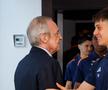 Florentino Perez este la Sevilla alături de jucătorii de la Real Madrid