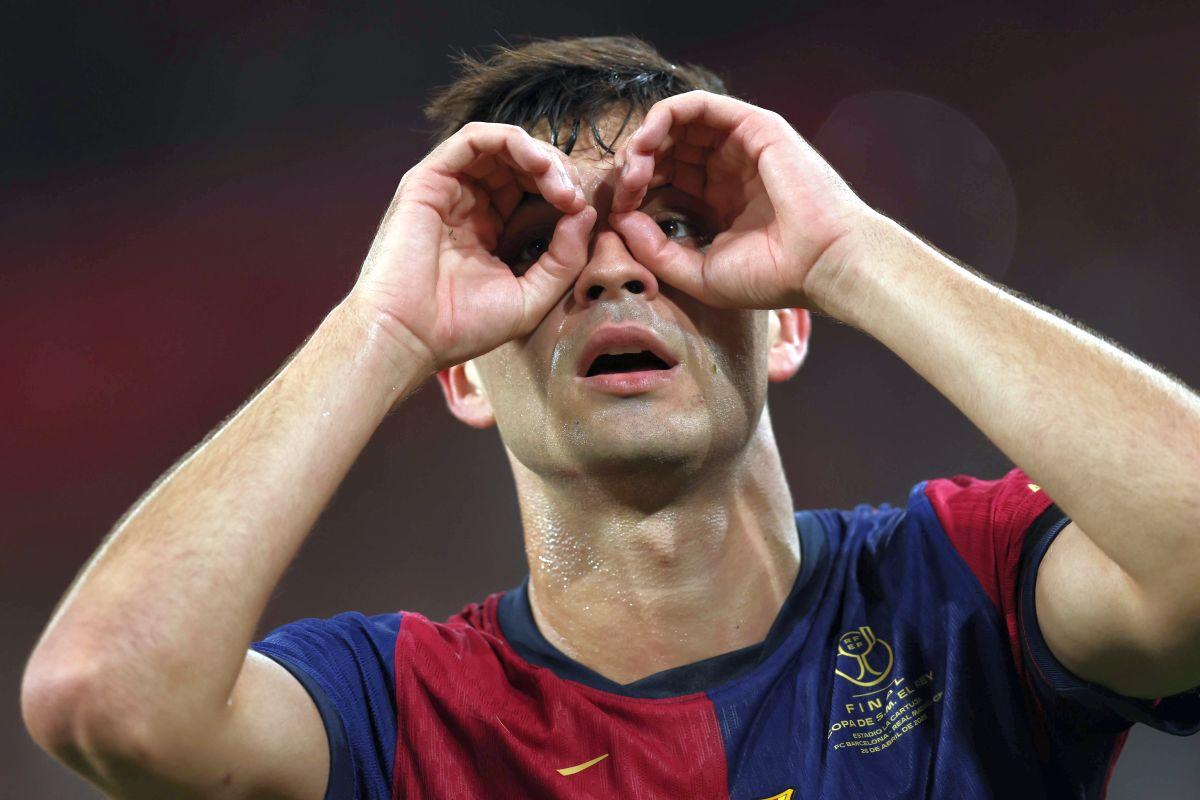 Acesta este momentul în care Barcelona ridică trofeul » Primele reacții din tabăra învingătoarei, după triumful epic din finala Cupei Regelui + Cadoul simbolic primit de fiecare jucător