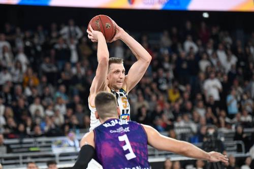 Mareks Mejeris, în maioul lui U-BT Cluj-Napoca/Foto: Imago Images