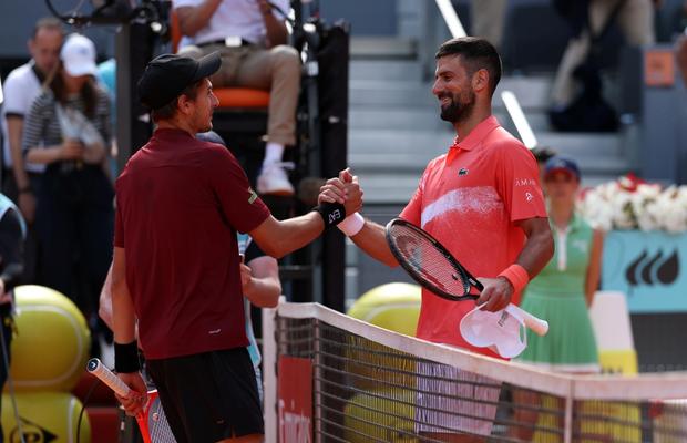 Novak Djokovic e out de la Madrid încă de la meciul de debut! „OMG”
