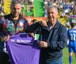 Marian Bondrea a dat lovitura de start a partidei cu Steaua (4-2) / Sursă foto: Facebook@ Fotbal Club Argeș Pitești