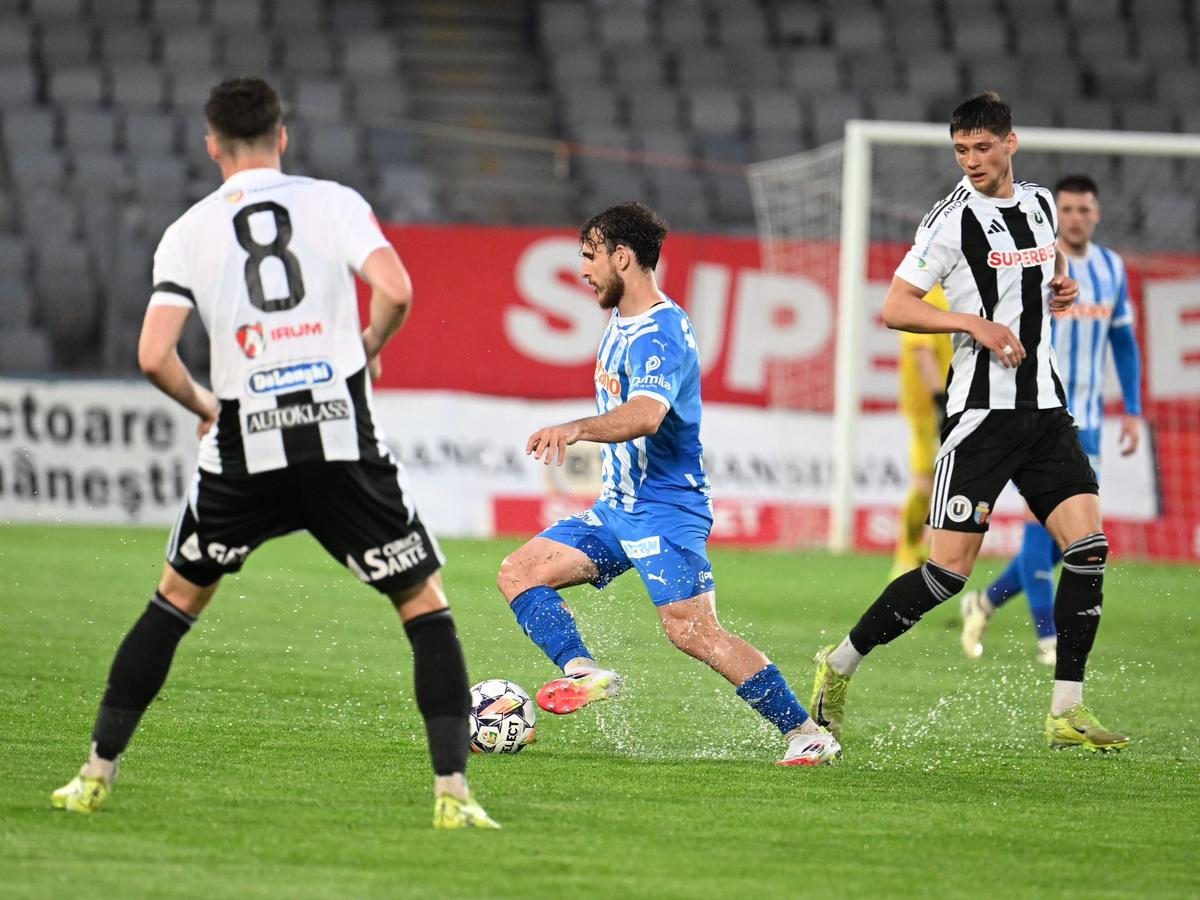 U Cluj - Universitatea Craiova // foto: Facebook UCV