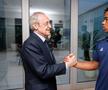 Florentino Perez este la Sevilla alături de jucătorii de la Real Madrid