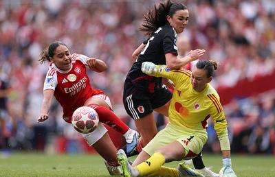 Victorie la limită în Arsenal - Lyon, a doua semifinală din UEFA Women's Champions League