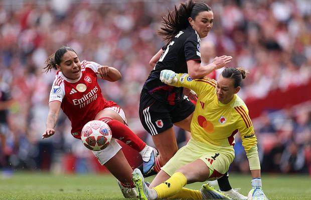 Victorie la limită în Arsenal - Lyon, a doua semifinală din UEFA Women's Champions League
