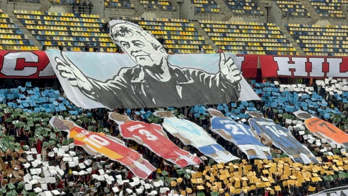 PCH, scenografie în amintirea lui Mircea Lucescu la Dinamo - Rapid, 26.04.2026