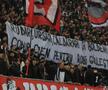 Bannere cu tentă rasistă în Dinamo - Rapid