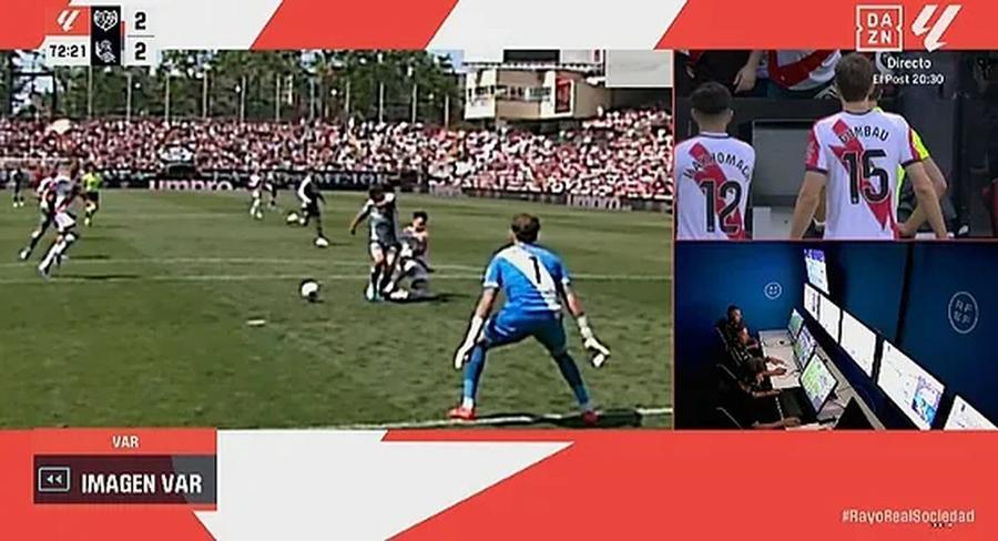 Faultul lui Andrei Rațiu în propriul careu Rayo Vallecano acuză deciziile de arbitraj » Andrei Rațiu, implicat direct: „Au recunoscut eroarea”