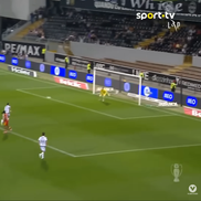 Tony Strata, primul gol pentru Vitoria Guimaraes / foto: captură YouTube @VSPORTS - Liga Portugal