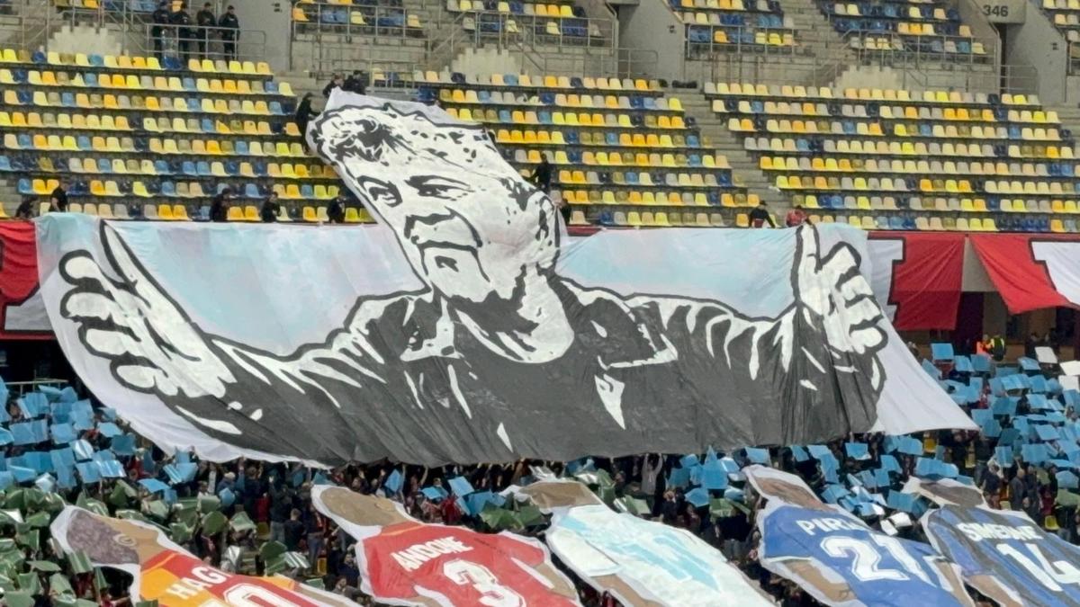 PCH, scenografie în amintirea lui Mircea Lucescu la Dinamo - Rapid, 26.04.2026