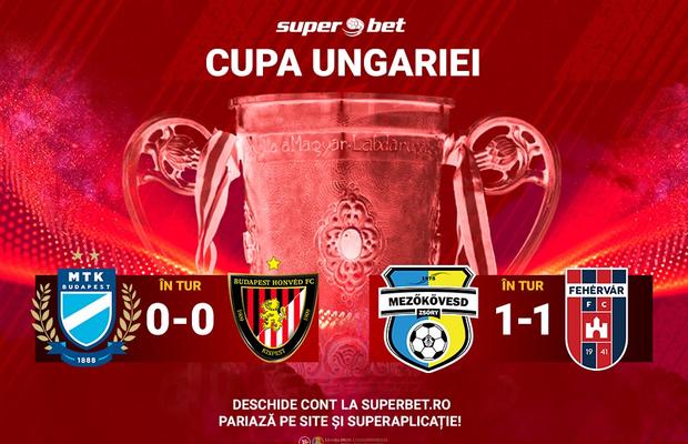 Cupa Ungariei - Se repetă finala de anul trecut, dintre Fehervar și Honved?