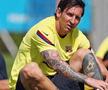 Leo Messi a renunțat la barbă după ieșirea din carantină și trage tare la antrenamente
