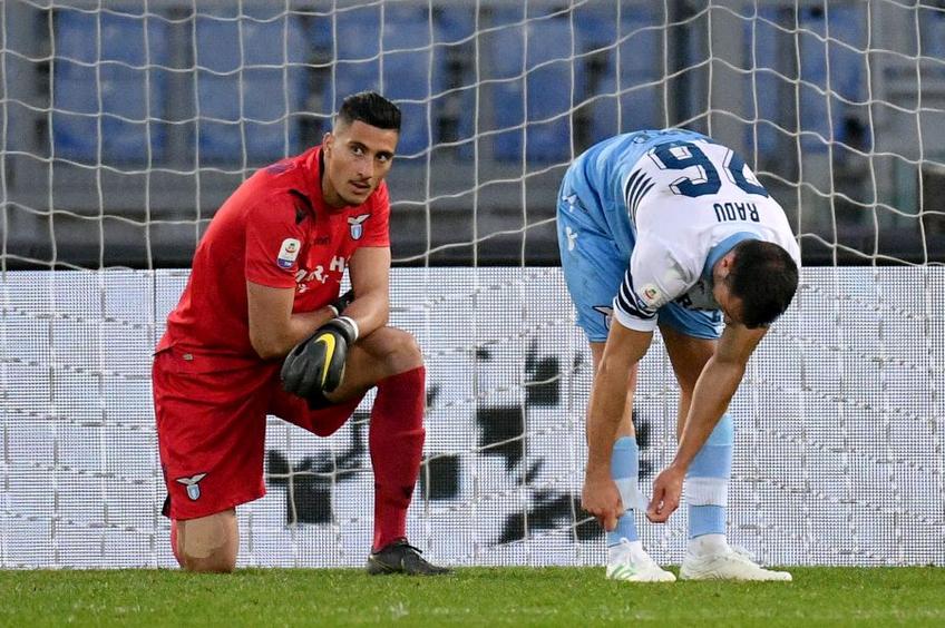 Thomas Strakosha (stânga) este colegul lui Ștefan Radu în Serie A, la Lazio // sursă foto: Guliver/gettyimages