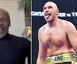 Mike Tyson (stânga) și Tyson Fury (dreapta) ar putea lupta într-un meci demonstrativ // sursă foto: Instagram @ gypsyking101, miketyson