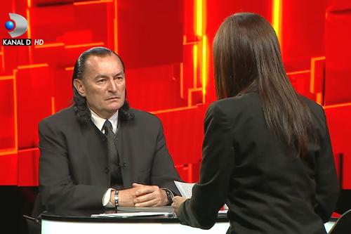 Miron Cozma, la Denise Rifai // foto: captură YouTube