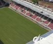 Imagini spectaculoase de la Stadionul Rapid! S-a montat gazonul + imnul echipei a răsunat la stația de amplificare