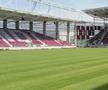 Imagini spectaculoase de la Stadionul Rapid! S-a montat gazonul + imnul echipei a răsunat la stația de amplificare