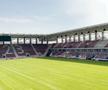 S-a montat gazonul la Stadionul Rapid