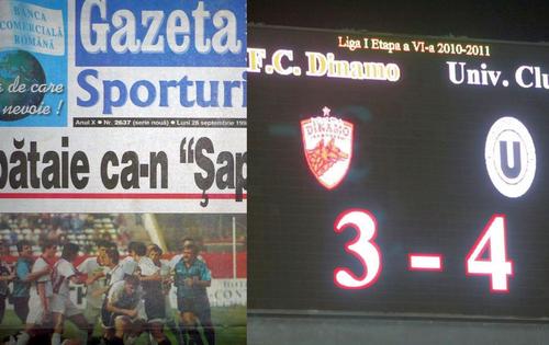 Dinamo se uită și către statistici înaintea meciului de totul sau nimic cu U Cluj