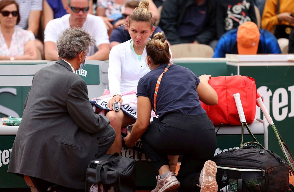 Simona Halep spune că a suferit un atac de panică în timpul meciului cu Zheng: „A fost destul de rău”