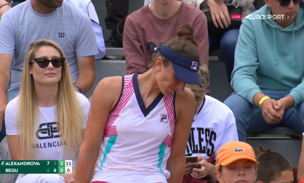 Irina Begu, la un pas să fie descalificată la Roland Garros