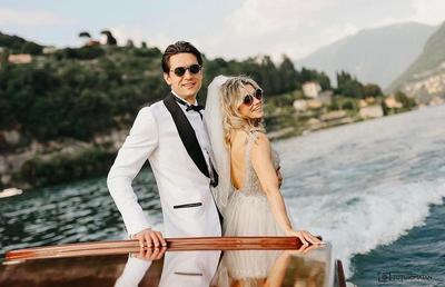 Ciprian Tătărușanu, nuntă pe lacul Como » Imagini tari: Chiricheș și Chipciu, printre invitați
