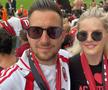 Adrian și Anda Păun, prezenți la meciul care i-a adus primul titlu lui AC Milan după o pauză de 11 ani / Sursă foto: instagram.com/paunadrian95/
