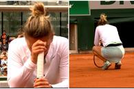 Șocant! Halep cade după setul 1 și este eliminată de o necunoscută în turul 2 la Roland Garros! Contraperformanță egalată după 7 ani