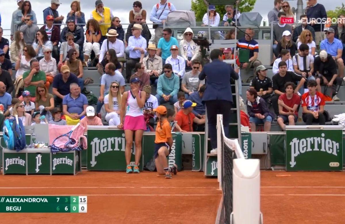 Irina Begu, la un pas să fie descalificată la Roland Garros